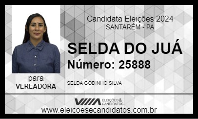 Candidato SELDA DO JUÁ 2024 - SANTARÉM - Eleições