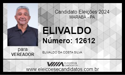 Candidato ELIVALDO 2024 - MARABÁ - Eleições