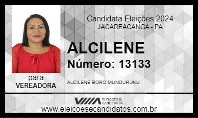 Candidato ALCILENE 2024 - JACAREACANGA - Eleições