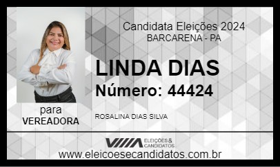 Candidato LINDA DIAS 2024 - BARCARENA - Eleições