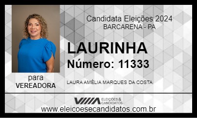 Candidato LAURINHA 2024 - BARCARENA - Eleições