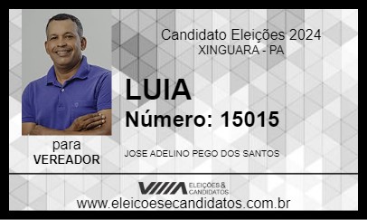 Candidato LUIA 2024 - XINGUARA - Eleições