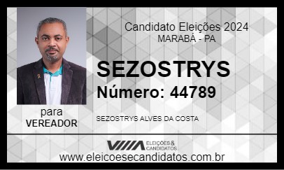 Candidato SEZOSTRYS 2024 - MARABÁ - Eleições