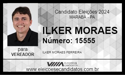 Candidato ILKER MORAES 2024 - MARABÁ - Eleições