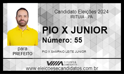 Candidato PIO X JUNIOR 2024 - IRITUIA - Eleições