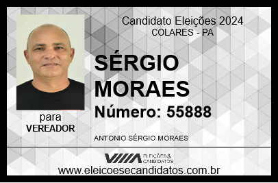 Candidato SÉRGIO MORAES 2024 - COLARES - Eleições