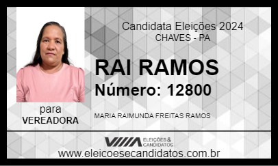 Candidato RAI RAMOS 2024 - CHAVES - Eleições