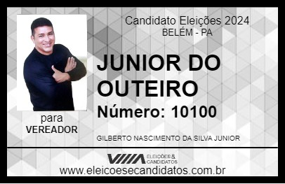 Candidato JUNIOR SILVA 2024 - BELÉM - Eleições