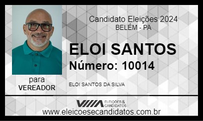 Candidato ELOI SANTOS 2024 - BELÉM - Eleições