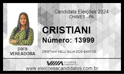 Candidato CRISTIANI 2024 - CHAVES - Eleições