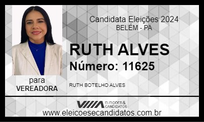 Candidato RUTH ALVES 2024 - BELÉM - Eleições