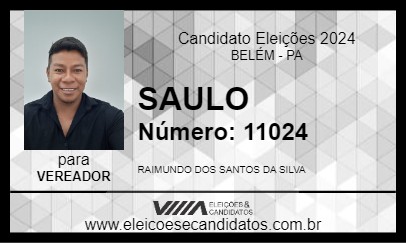 Candidato SAULO 2024 - BELÉM - Eleições