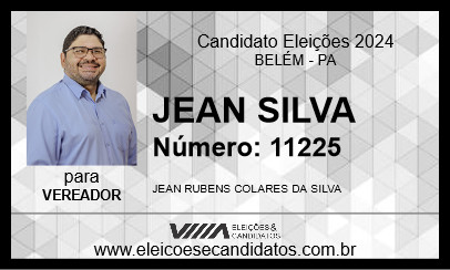 Candidato JEAN SILVA 2024 - BELÉM - Eleições