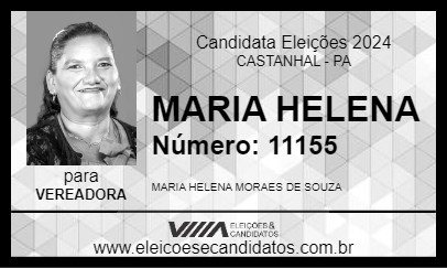 Candidato MARIA HELENA 2024 - CASTANHAL - Eleições