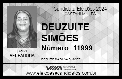 Candidato DEUZUITE SIMÕES 2024 - CASTANHAL - Eleições