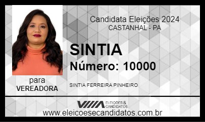 Candidato SINTIA 2024 - CASTANHAL - Eleições