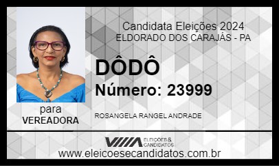 Candidato DÔDÔ DO POVO 2024 - ELDORADO DOS CARAJÁS - Eleições