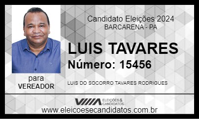 Candidato LUIS TAVARES 2024 - BARCARENA - Eleições