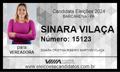 Candidato SINARA VILAÇA 2024 - BARCARENA - Eleições