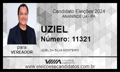 Candidato UZIEL 2024 - ANANINDEUA - Eleições