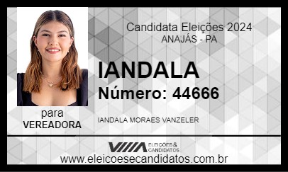 Candidato IANDALA 2024 - ANAJÁS - Eleições