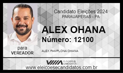 Candidato ALEX OHANA 2024 - PARAUAPEBAS - Eleições