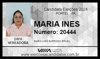 Candidato MARIA INES 2024 - PORTEL - Eleições