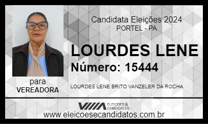 Candidato LOURDES LENE 2024 - PORTEL - Eleições