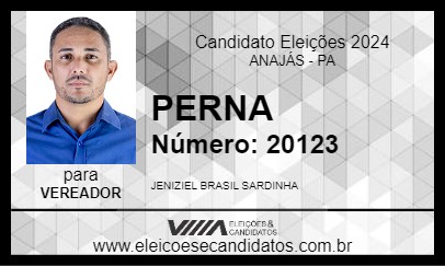 Candidato PERNA 2024 - ANAJÁS - Eleições