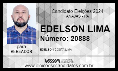 Candidato DELSON LIMA 2024 - ANAJÁS - Eleições