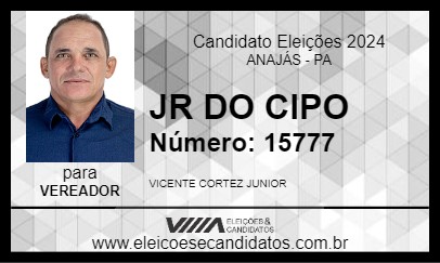 Candidato JR DO CIPO 2024 - ANAJÁS - Eleições