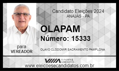 Candidato OLAPAM 2024 - ANAJÁS - Eleições