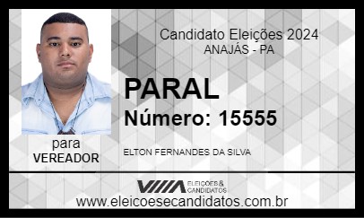 Candidato PARAL 2024 - ANAJÁS - Eleições