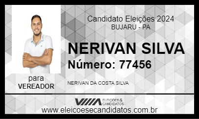 Candidato NERIVAN SILVA 2024 - BUJARU - Eleições