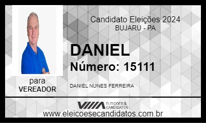 Candidato DANIEL 2024 - BUJARU - Eleições