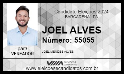 Candidato JOEL ALVES 2024 - BARCARENA - Eleições