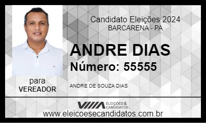 Candidato ANDRE DIAS 2024 - BARCARENA - Eleições