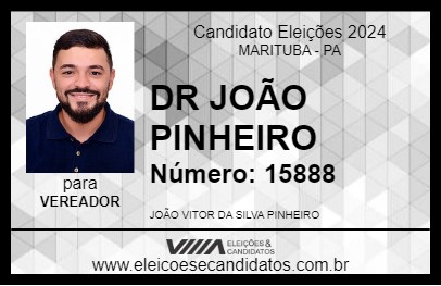 Candidato DR JOÃO PINHEIRO 2024 - MARITUBA - Eleições