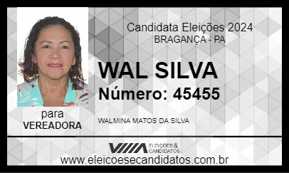 Candidato WAL SILVA 2024 - BRAGANÇA - Eleições