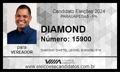 Candidato DIAMOND 2024 - PARAUAPEBAS - Eleições