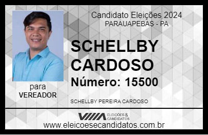 Candidato SCHELLBY CARDOSO 2024 - PARAUAPEBAS - Eleições