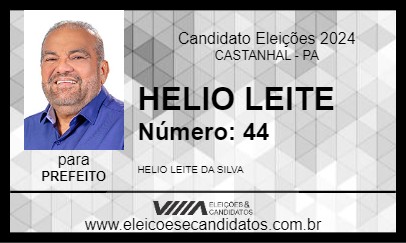 Candidato HELIO LEITE 2024 - CASTANHAL - Eleições