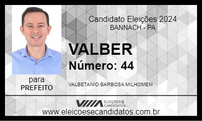 Candidato VALBER 2024 - BANNACH - Eleições