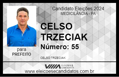 Candidato CELSO TRZECIAK 2024 - MEDICILÂNDIA - Eleições