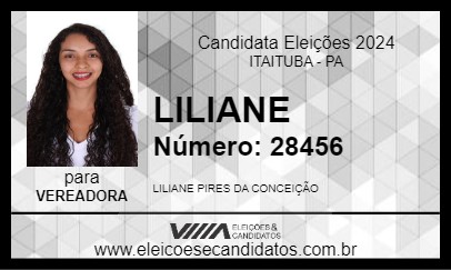 Candidato LILIANE 2024 - ITAITUBA - Eleições