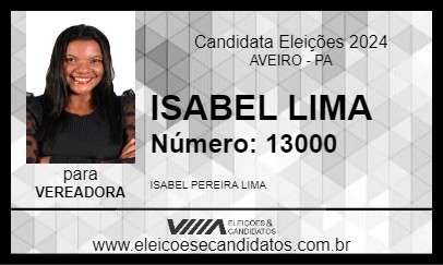 Candidato ISABEL LIMA 2024 - AVEIRO - Eleições