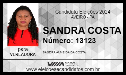 Candidato SANDRA COSTA 2024 - AVEIRO - Eleições