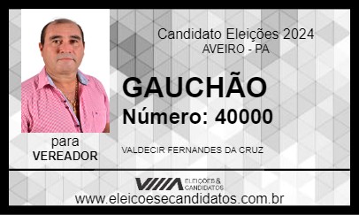 Candidato GAUCHÃO 2024 - AVEIRO - Eleições