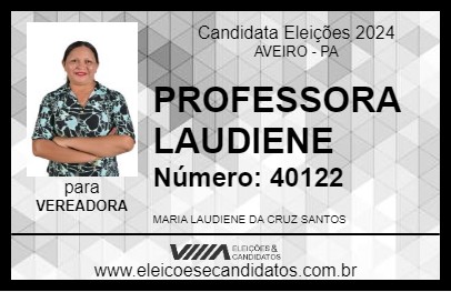 Candidato PROFESSORA LAUDIENE 2024 - AVEIRO - Eleições