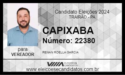 Candidato CAPIXABA 2024 - TRAIRÃO - Eleições